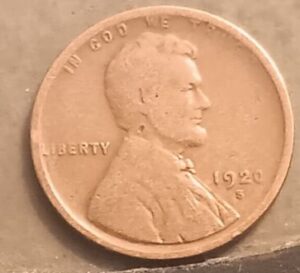 1920-S Obverse Stock Photo