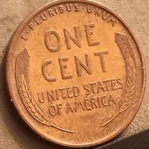 1909-P VDB Lincoln Wheat Penny Reverse