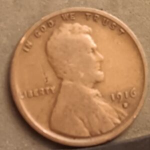 1916-D Obverse Stock Photo