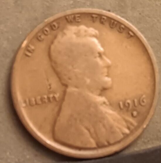 1916-D Obverse Stock Photo