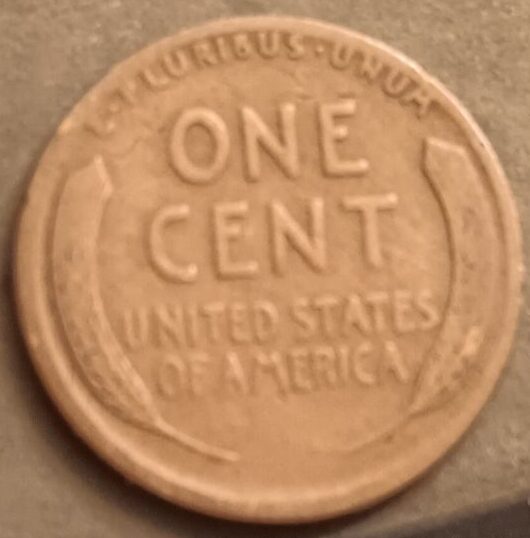 1916-D Reverse Stock Photo