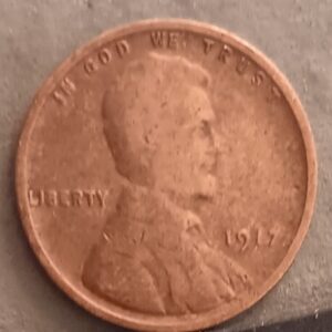 1917-P Obverse Stock Photo