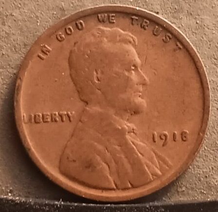 1918-P Obverse Stock Photo