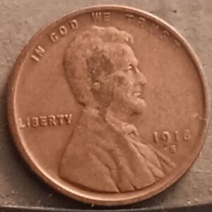 1918-S Obverse Stock Photo