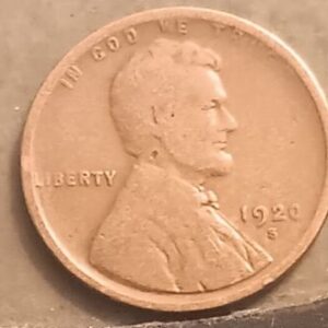 1920-S Obverse Stock Photo