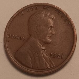 1921-P Obverse Stock Photo