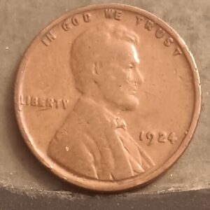 1924-P Obverse Stock Photo