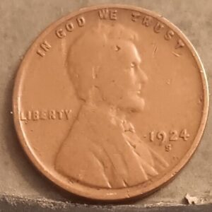 1924-S Obverse Stock Photo