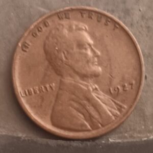 1927-P Obverse Stock Photo