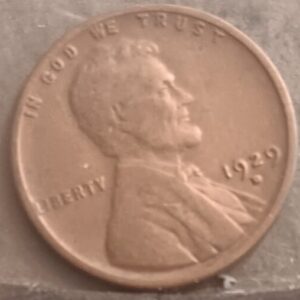 1929-D Obverse Stock Photo