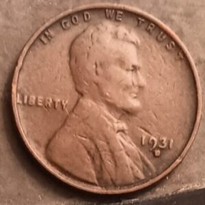 1931-D Lincoln Wheat Penny