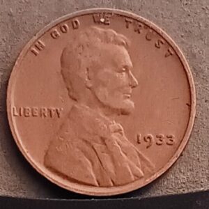 1933-P Lincoln Wheat Penny