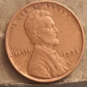 1935-P Lincoln Wheat Penny