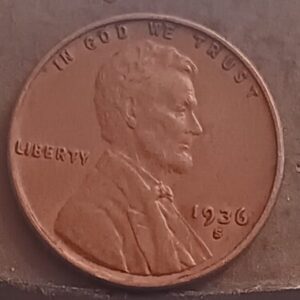 1936-S Lincoln Wheat Penny