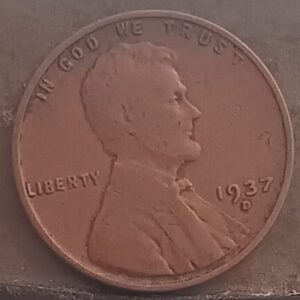 1937-D Lincoln Wheat Penny