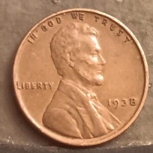 1938-P Lincoln Wheat Penny