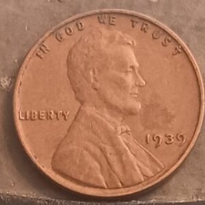 1939-P Lincoln Wheat Penny