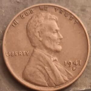 1941-D Lincoln Wheat Penny