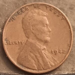 1942-P Lincoln Wheat Penny