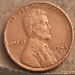 1942-S Lincoln Wheat Penny