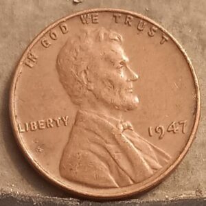 1947-P Lincoln Wheat Penny
