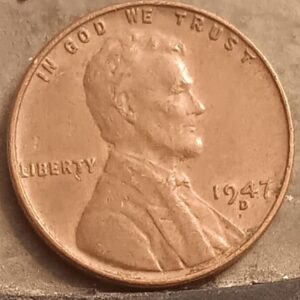 1947-D Lincoln Wheat Penny