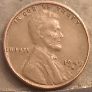 1949-S Lincoln Wheat Penny