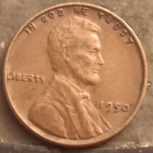 1950-P Lincoln Wheat Penny