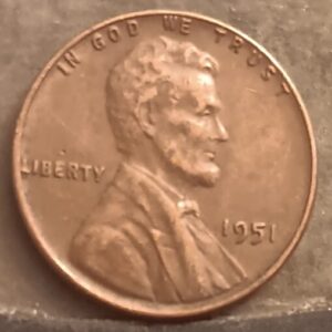 1951-P Lincoln Wheat Penny