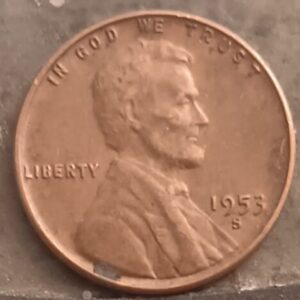 1953-S Lincoln Wheat Penny