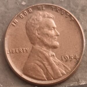 1954-P Lincoln Wheat Penny