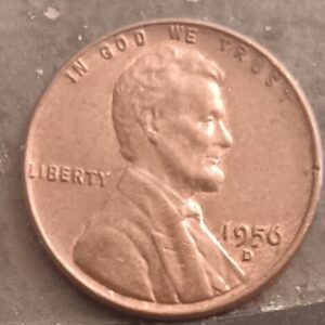 1956-D Lincoln Wheat Penny