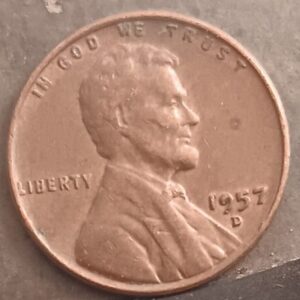 1957-D Lincoln Wheat Penny