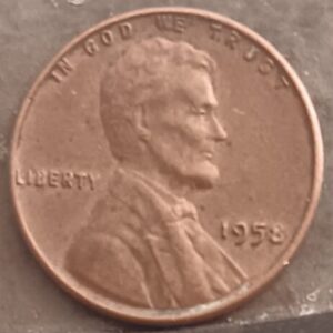 1958-P Lincoln Wheat Penny