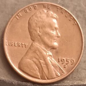 1959-D Lincoln Memorial Penny